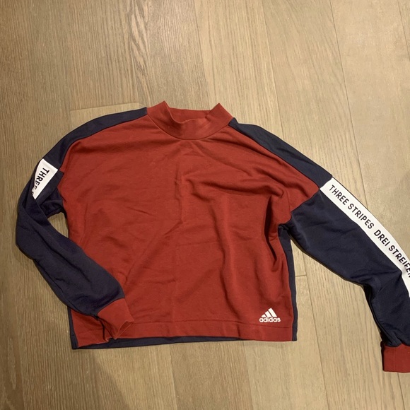 adidas Sweaters - Adidas | mock neck sweater